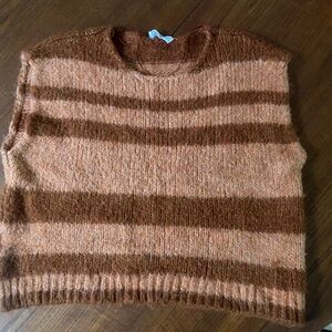 Mango Warm Brown Knit Sweater
